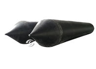 Navio que lança balões de borracha infláveis marinhos pretos do airbag 2.0*20m