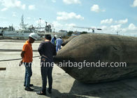 navios de lançamento material da borracha natural da bolsa a ar de borracha marinha de 1.5m x de 15m e do cabo de pneumático