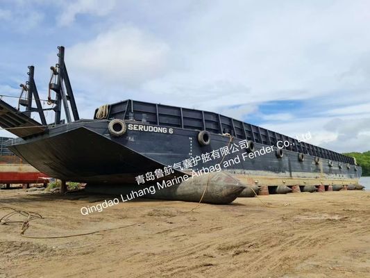 Lançamento de navios Airbags de borracha marinha Personalizavel Durável