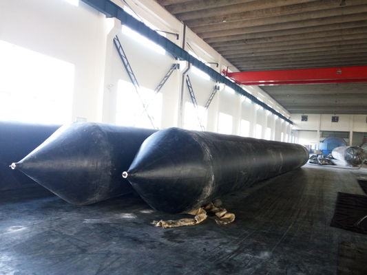 Airbags de borracha marinha com excelente estanqueidade para o lançamento de navios