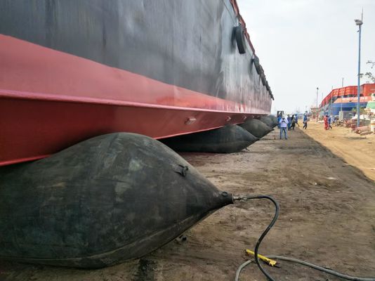 Lançamento de navios Airbags de borracha marinha Personalizavel Durável