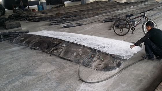 CB/T-3837 Standard 1.5m X 15m Airbags de borracha marinha para elevação de embarcações