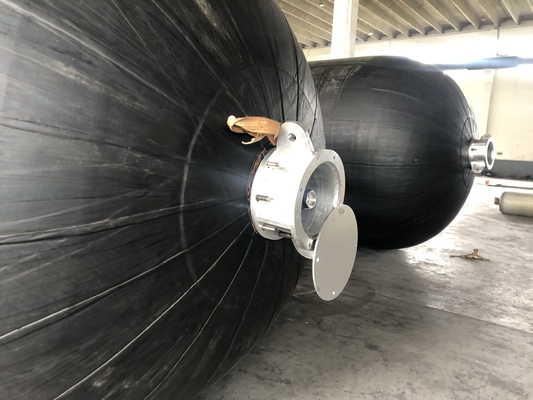 Fender de borracha hidráulica pneumática flutuante