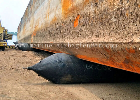 Airbags de borracha marítima personalizáveis para lançamento e elevação de navios