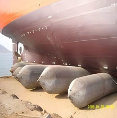 Lançamento de navios Airbags pneumáticos Tecnologia avançada para lançamento e salvamento de navios