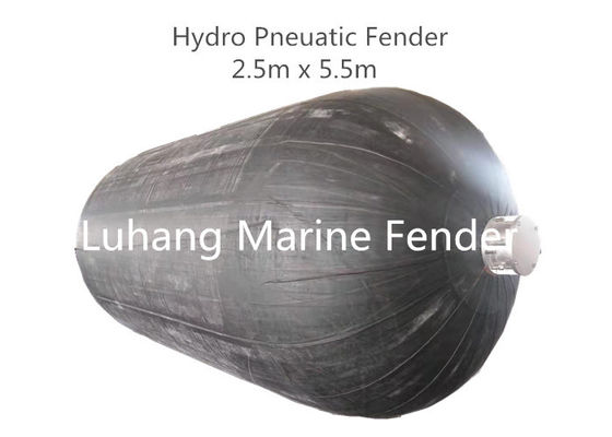 Hidro Marine Rubber Fenders Sling Type pneumática 2.5mX5.5m